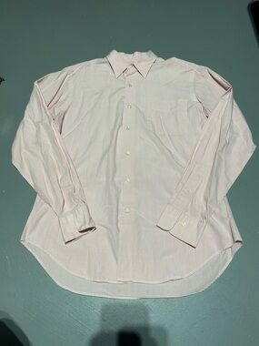 LRL Lauren Ralph Lauren Pink Preppy Button Down Shirt (Men’s 15.5” - 34/35)